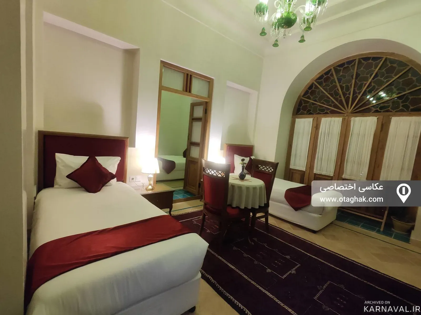 هتل سنتی عمارت ماندگار(114 _ خانواده) کاشان هتل سنتی عمارت ماندگار(114 _ خانواده) کاشان