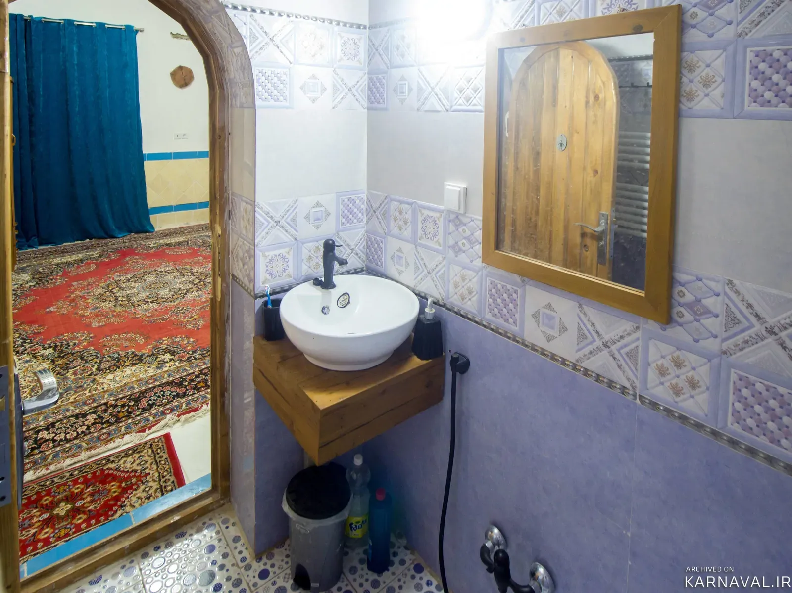 اقامتگاه بوم‌گردی سرای امیربیک (اتاق ترنج)روستای اسفندیار طبس