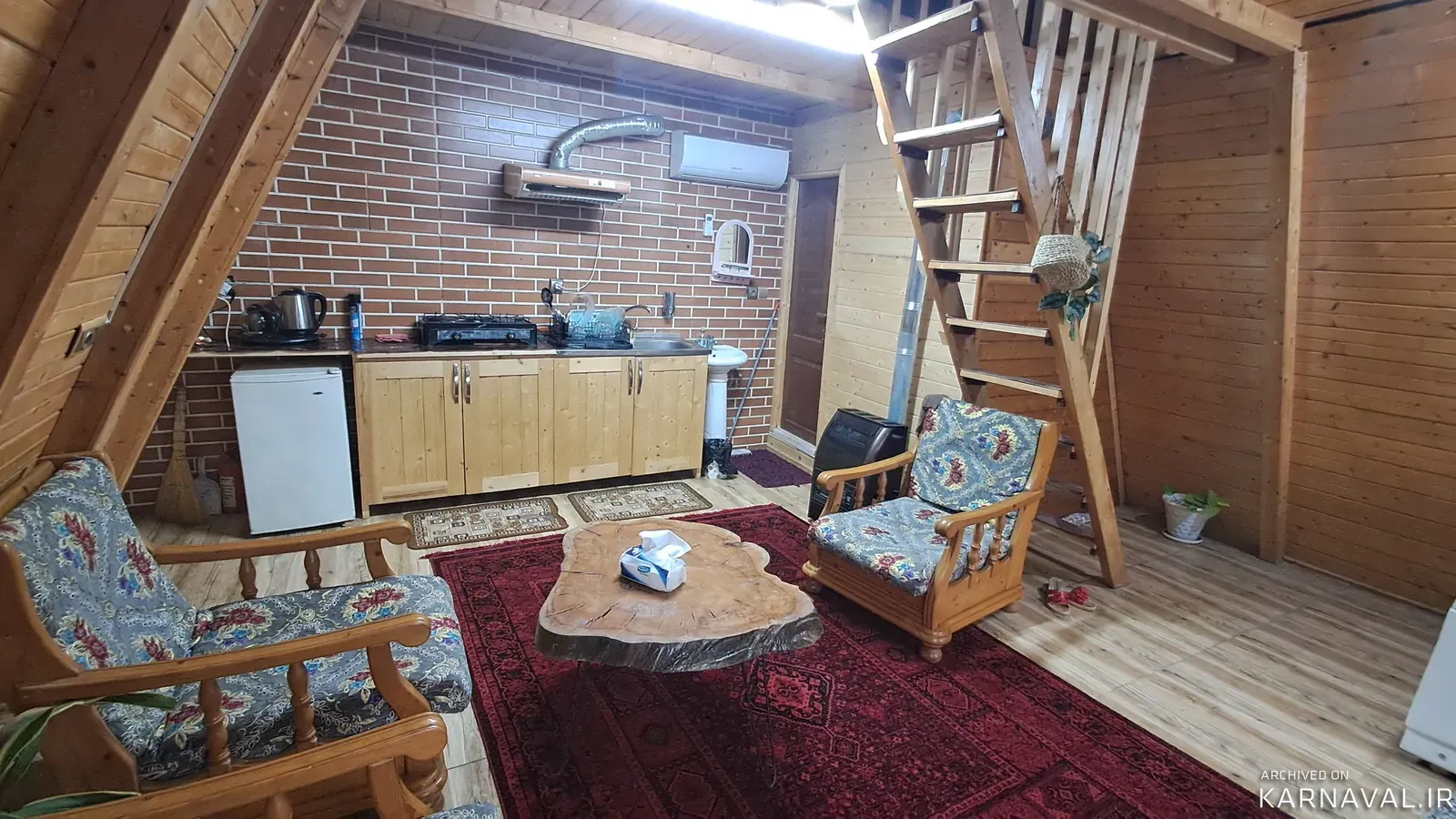 کلبه سوئیسی سالار با جکوزی سوادکوه کلبه سوئیسی سالار با جکوزی سوادکوه