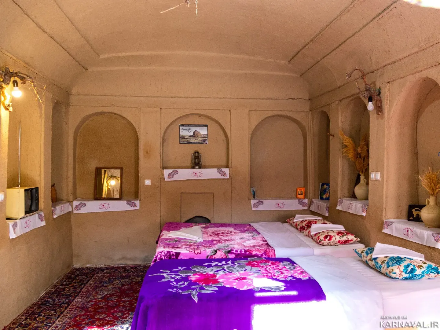 اقامتگاه بومگردی کُروشک(اتاق لادریا) ایزدخواست اقامتگاه بومگردی کُروشک(اتاق لادریا) ایزدخواست