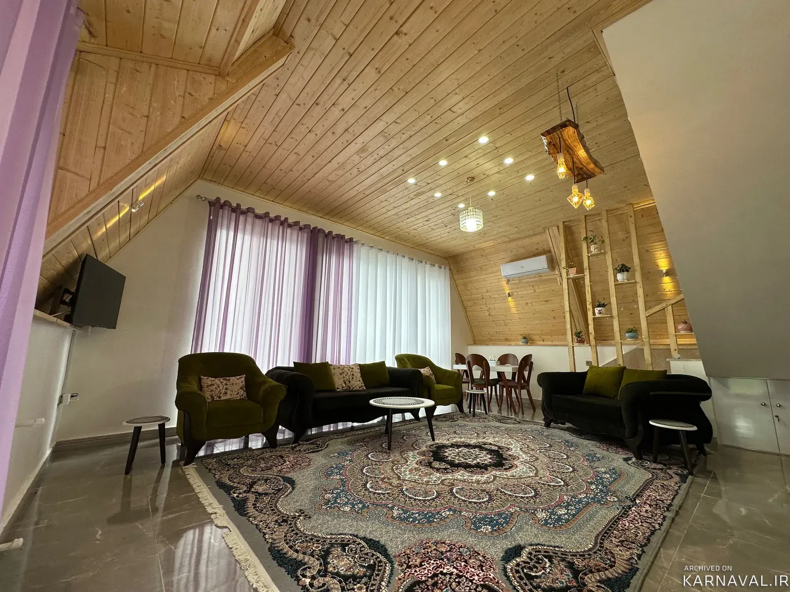 کلبه سوئیسی آرتمیس ماسال کلبه سوئیسی آرتمیس ماسال