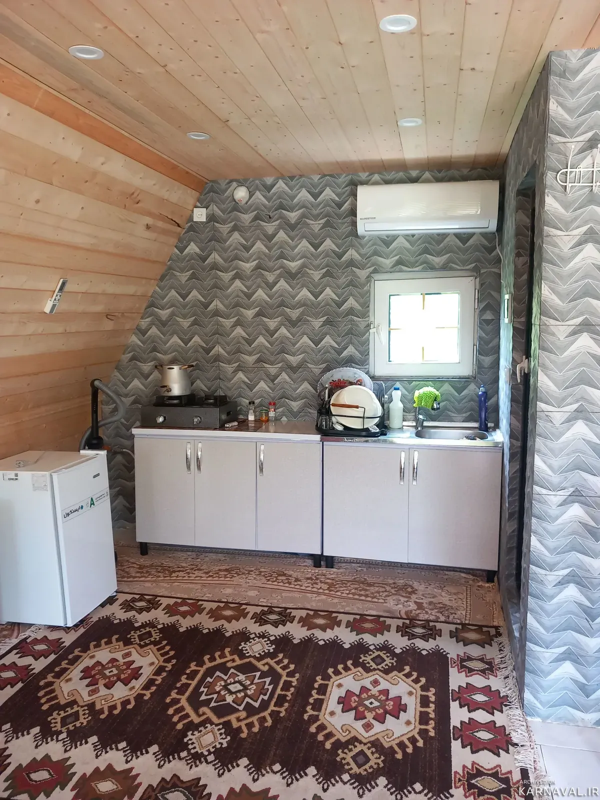 کلبه بهشت با جکوزی  شیرگاه