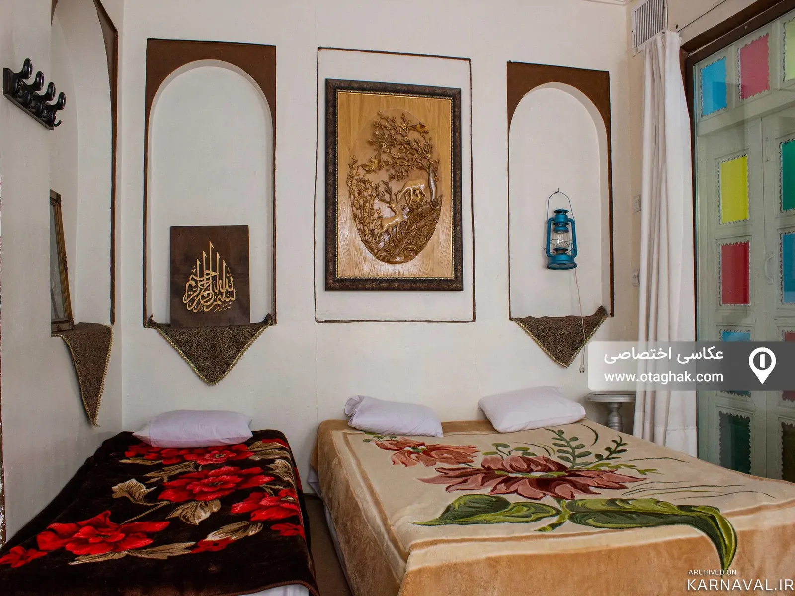 اقامتگاه بومگردی عمارت بانو (اتاق پهنا) یزد اقامتگاه بومگردی عمارت بانو (اتاق پهنا) یزد