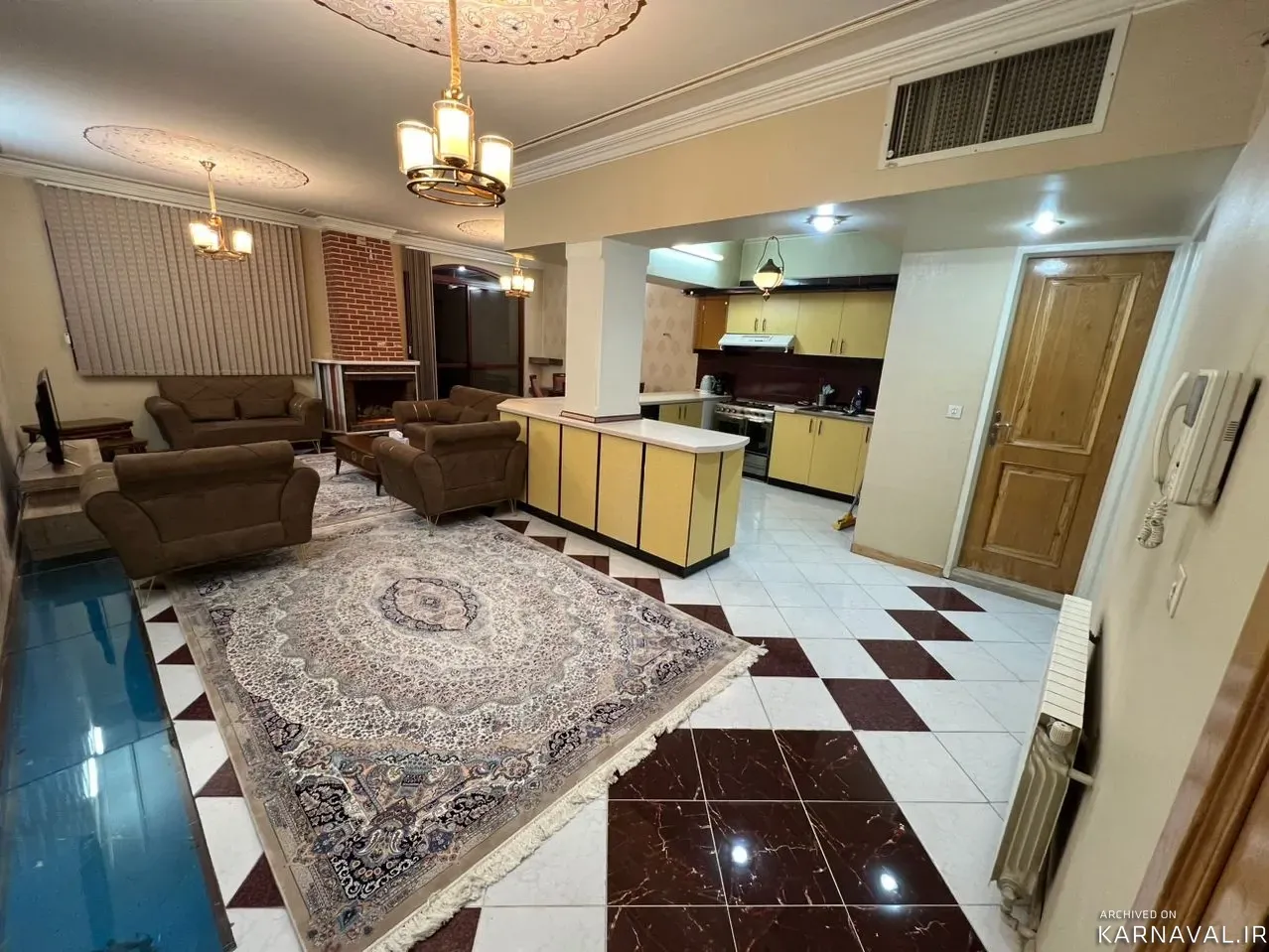 آپارتمان مبله خواجو اصفهان