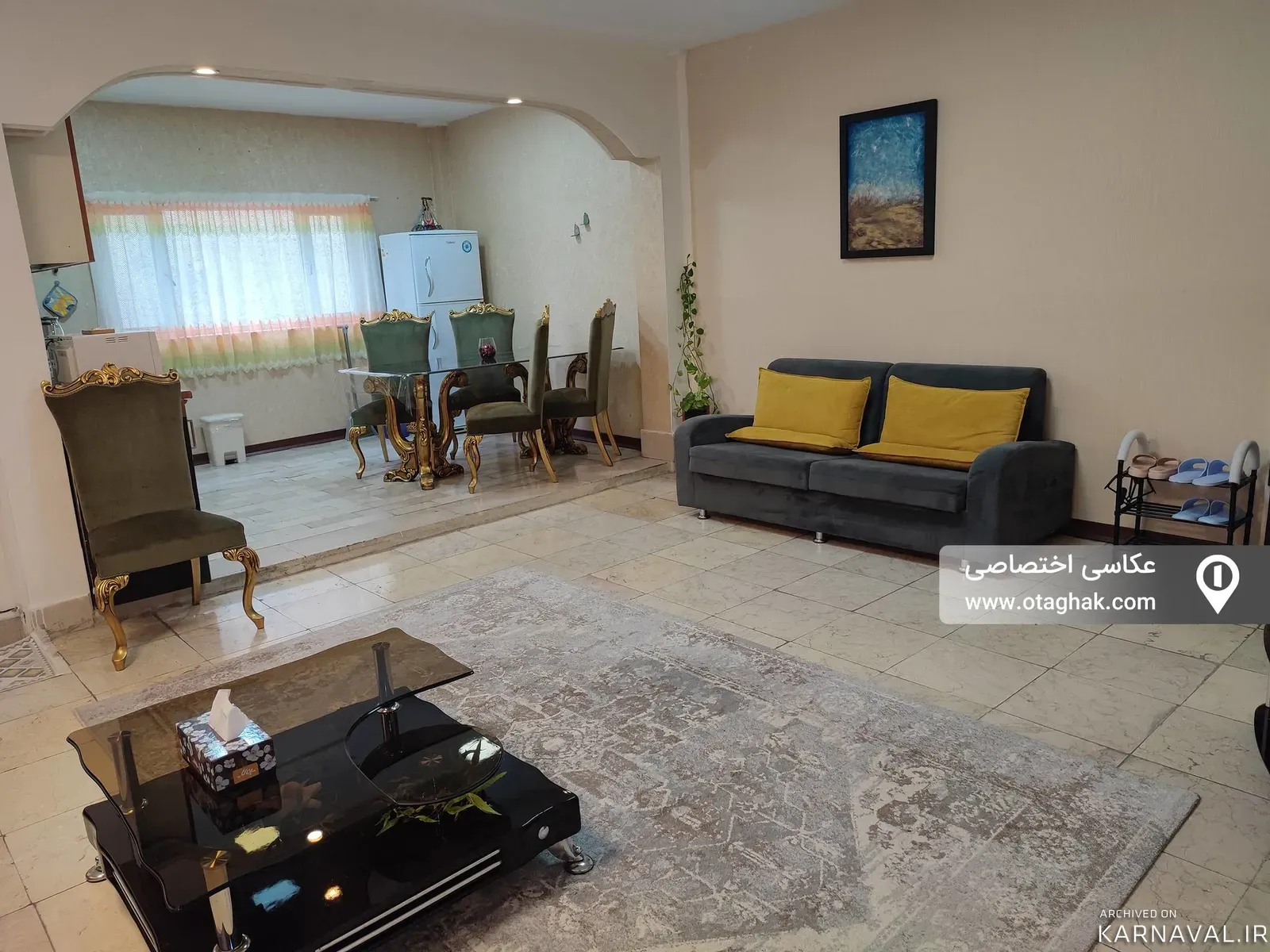 آپارتمان مبله دیبا (۶) در سیدخندان  تهران