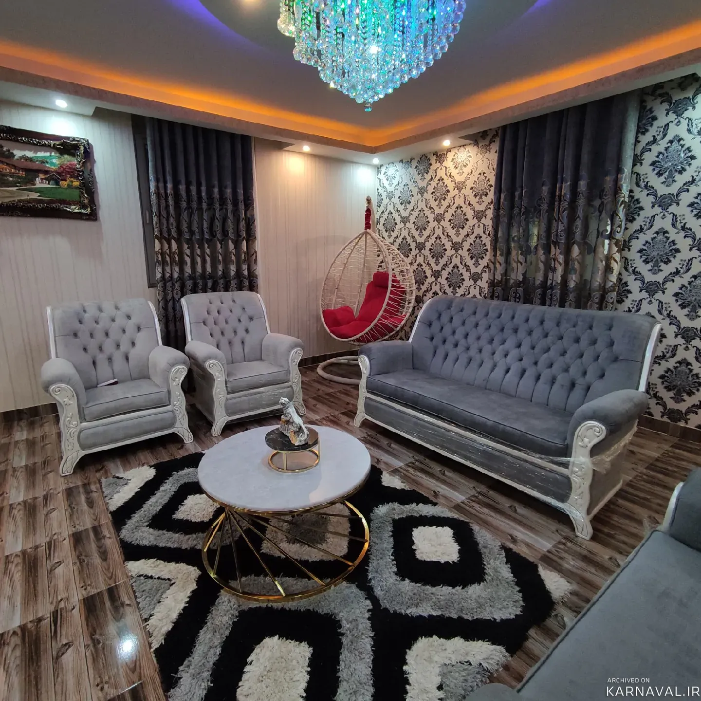 ویلا استخردار آبگرم آرسان کردان