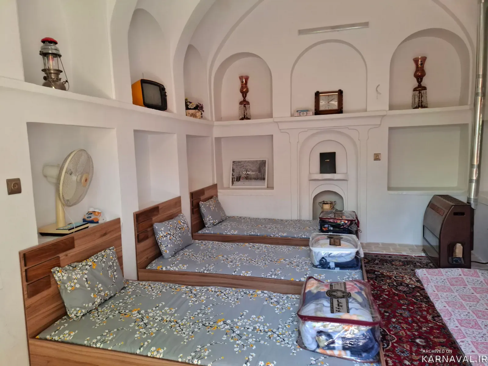 اقامتگاه بوم‌گردی دیار نون (واحد ارغوان) نجف آباد