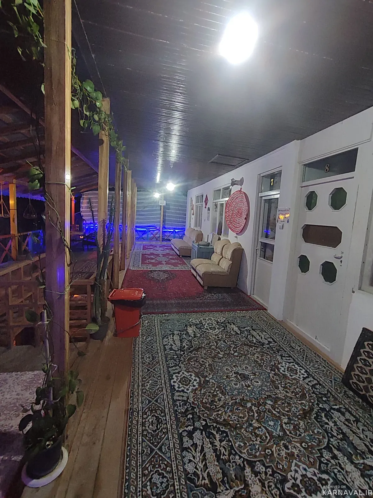 اقامتگاه بومگردی ویلایی هزار و یک شب (5) شفت اقامتگاه بومگردی ویلایی هزار و یک شب (5) شفت