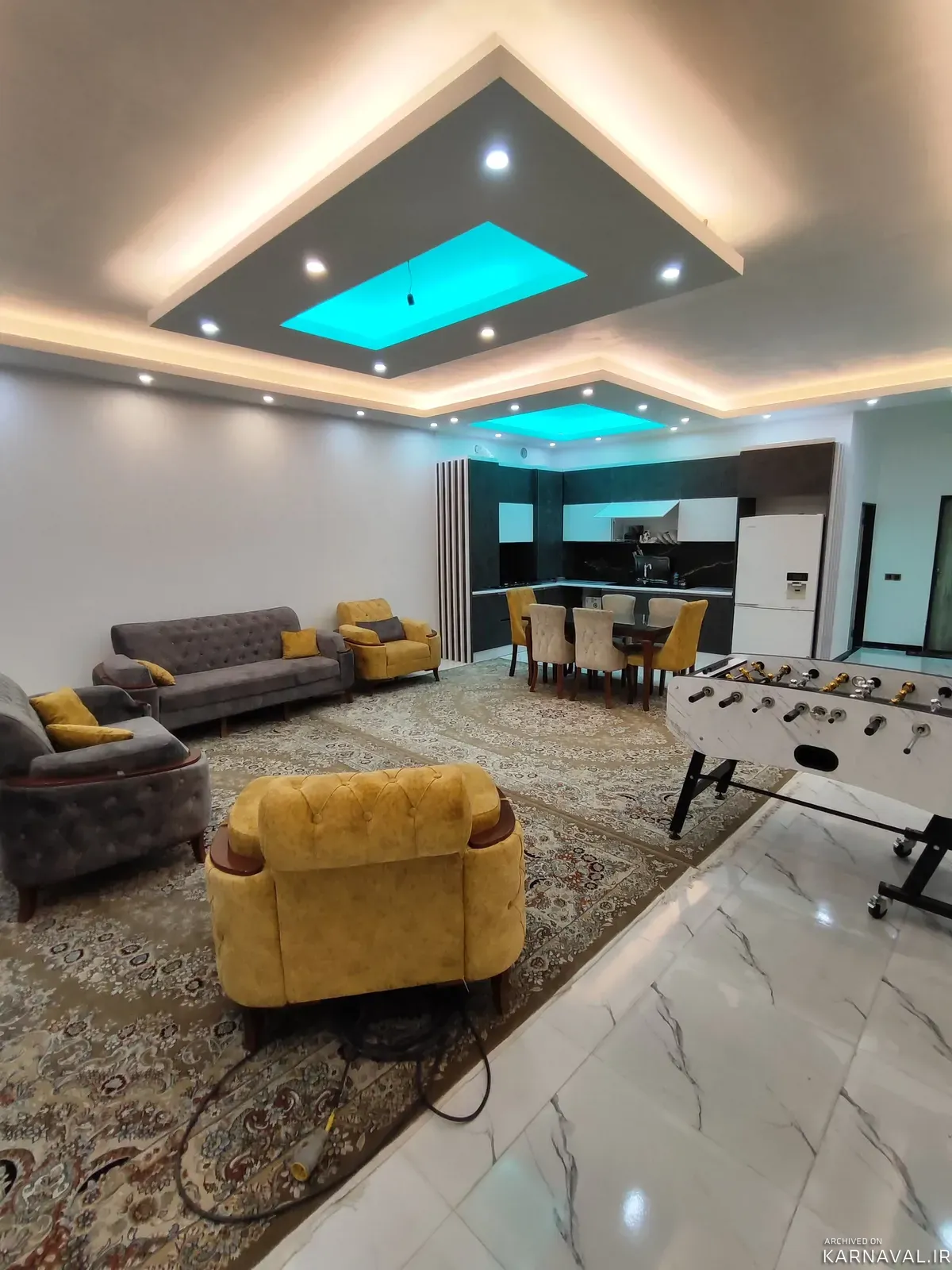 ویلا استخردار آبگرم عالیجناب با فوتبال دستی کرج ویلا استخردار آبگرم عالیجناب با فوتبال دستی کرج