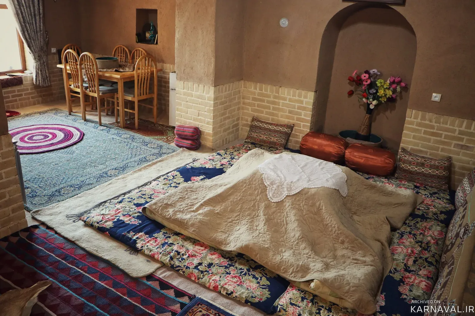 اقامتگاه بومگردی قنات ابراهیم آباد (اتاق خونه بر آفتاب) اراک اقامتگاه بومگردی قنات ابراهیم آباد (اتاق خونه بر آفتاب) اراک