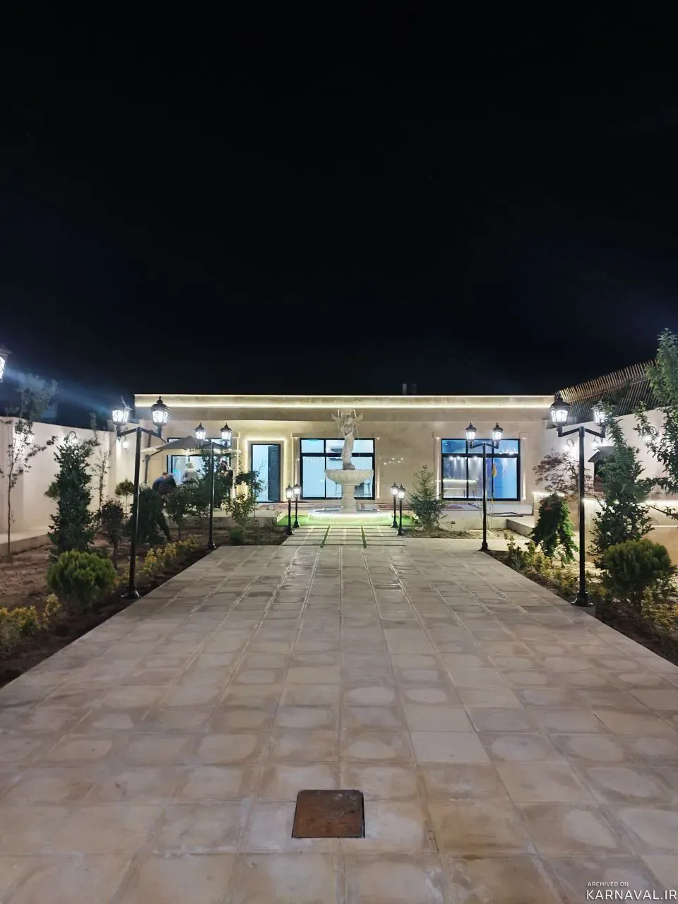 ویلا استخردار آبگرم احسان با جکوزی مشهد