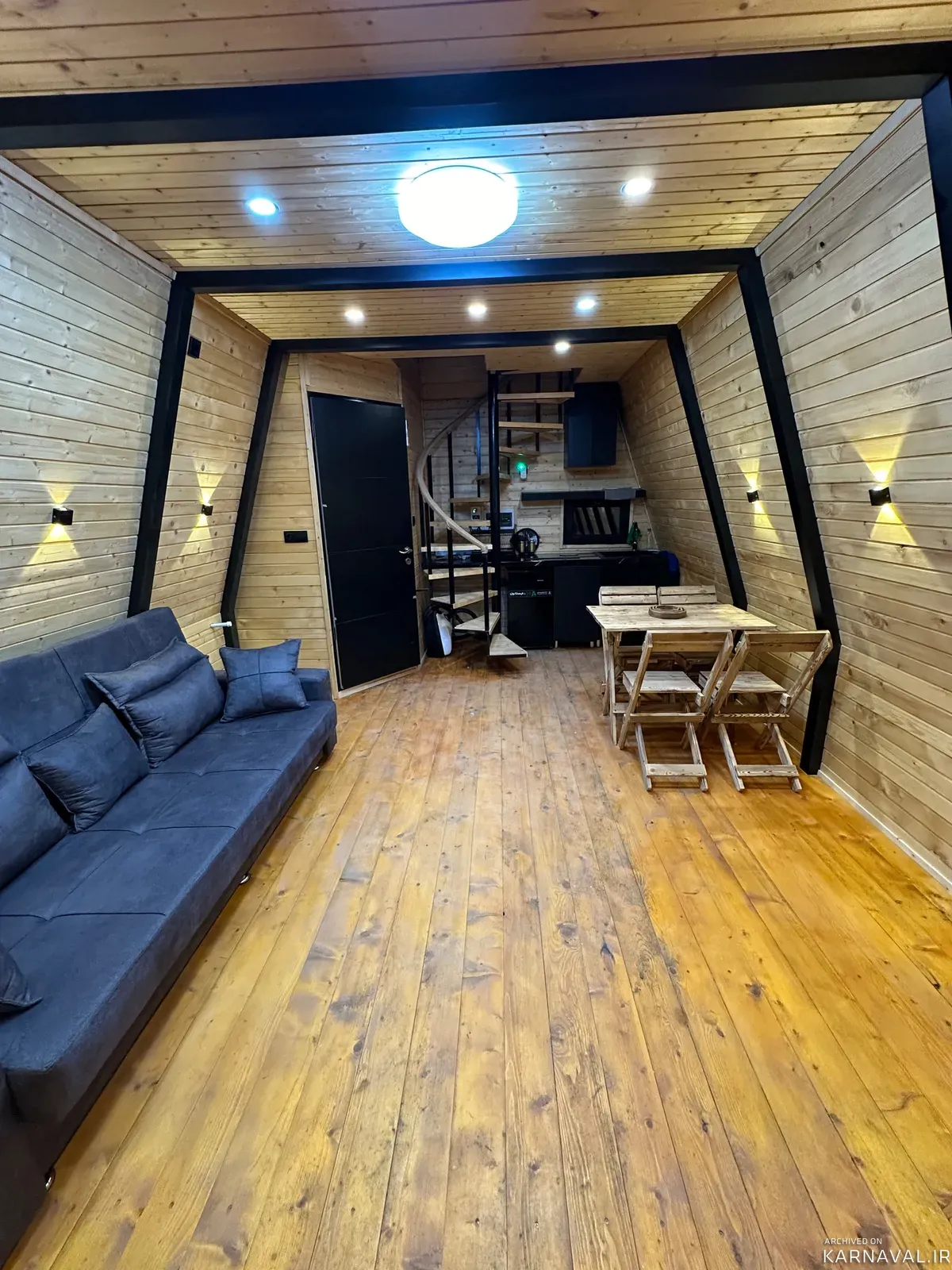 کلبه سوئیسی ساحل سپیدرود کیاشهر