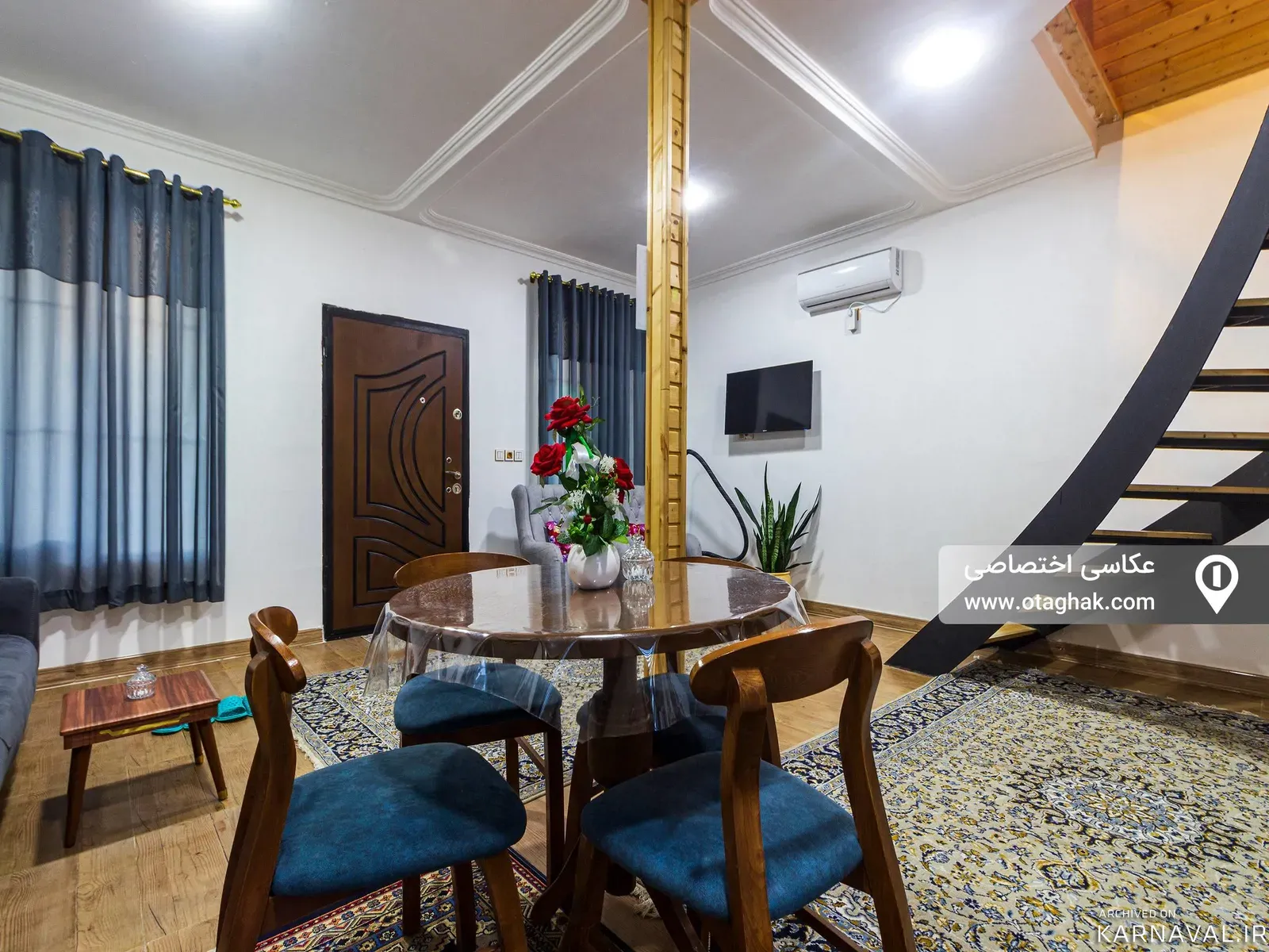 کلبه سوئیسی آیهان با جکوزی ماسال