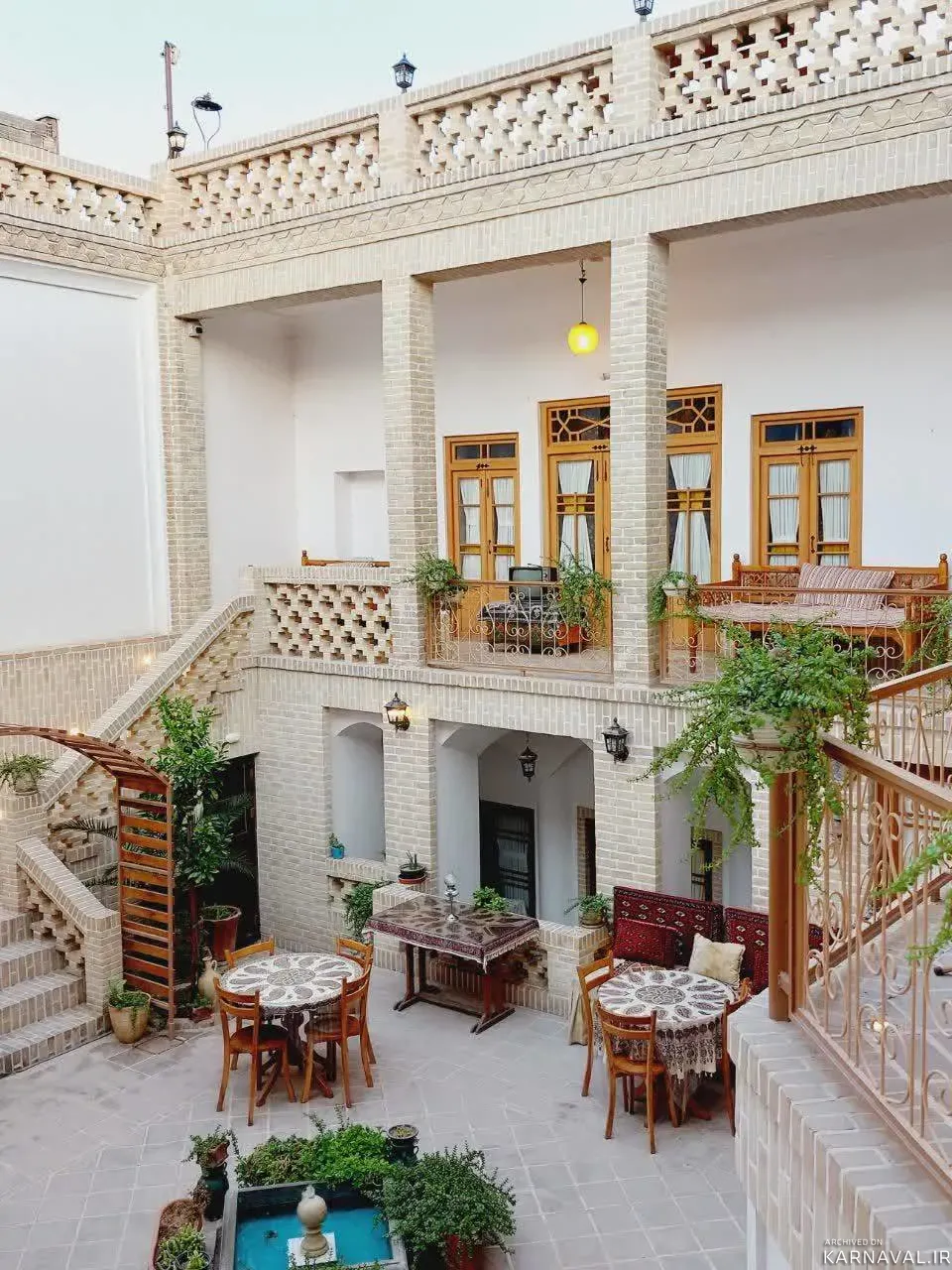 هتل سنتی خانه معمار (دوبلکس)  کاشان