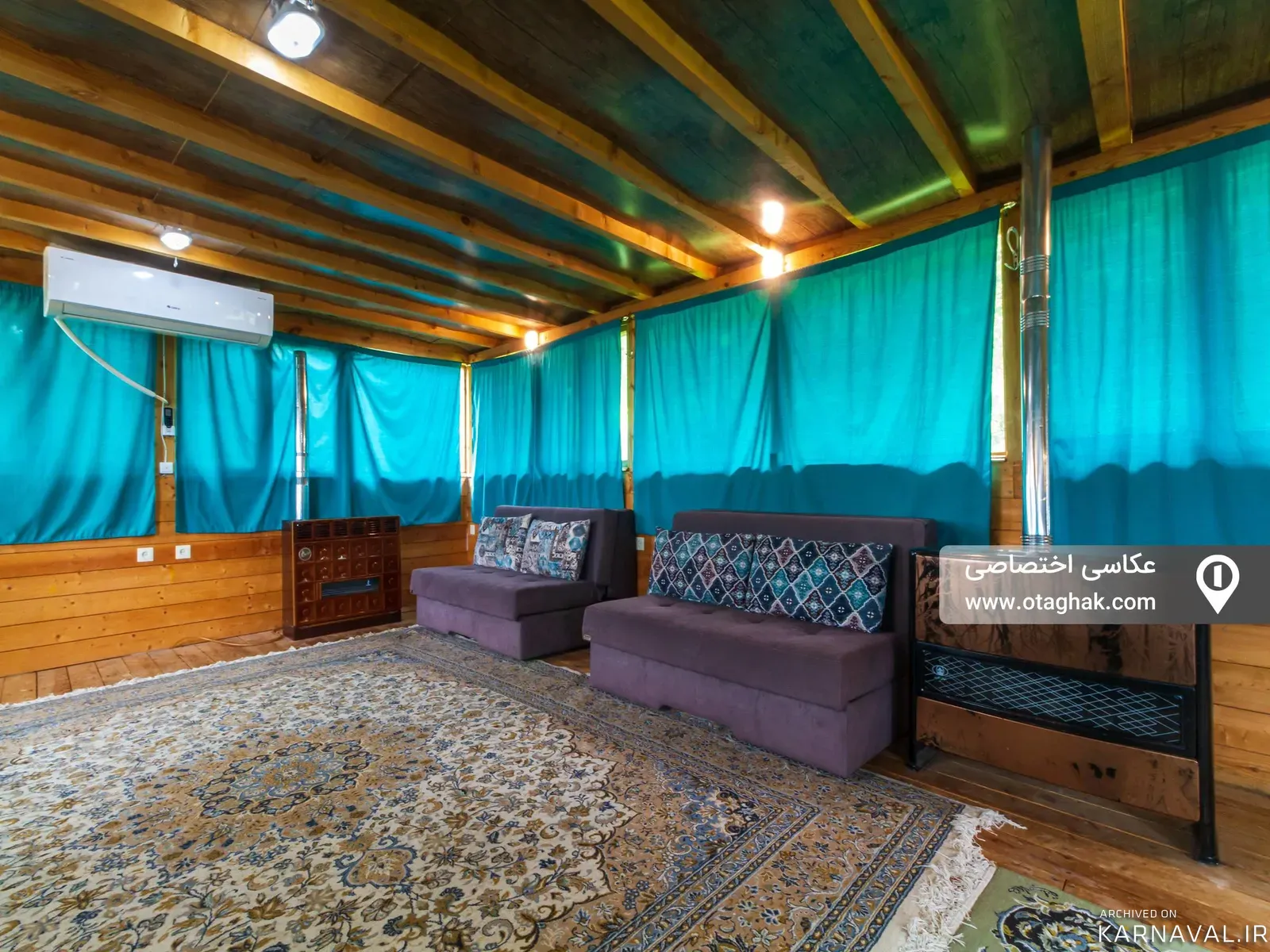 کلبه چوبی ژاله (واحد 4) ماسال