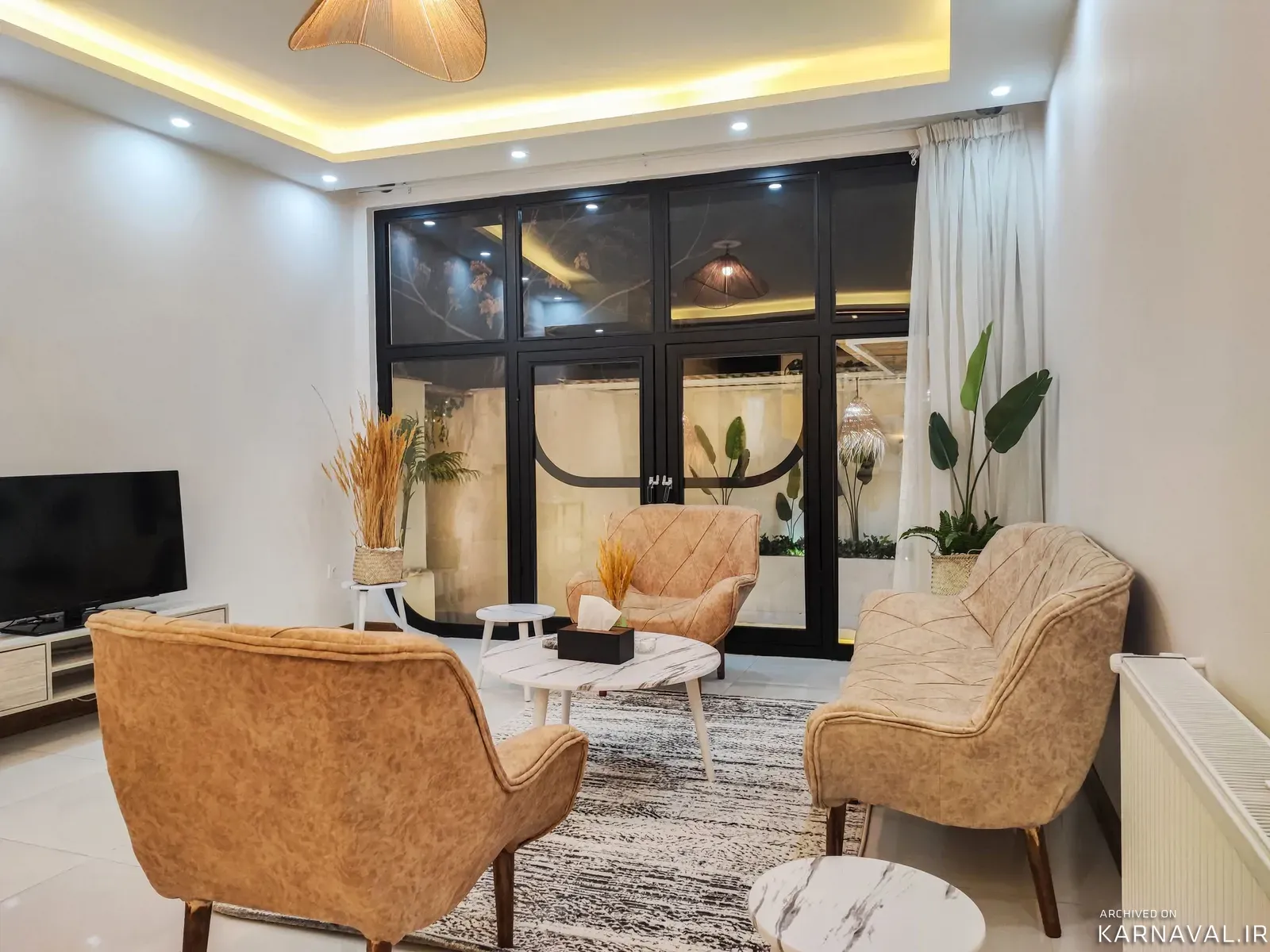 آپارتمان مبله عمارت داراب در تجریش تهران