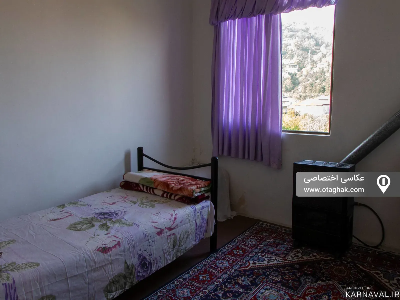 خانه جنگلی همانند ماه رامسر