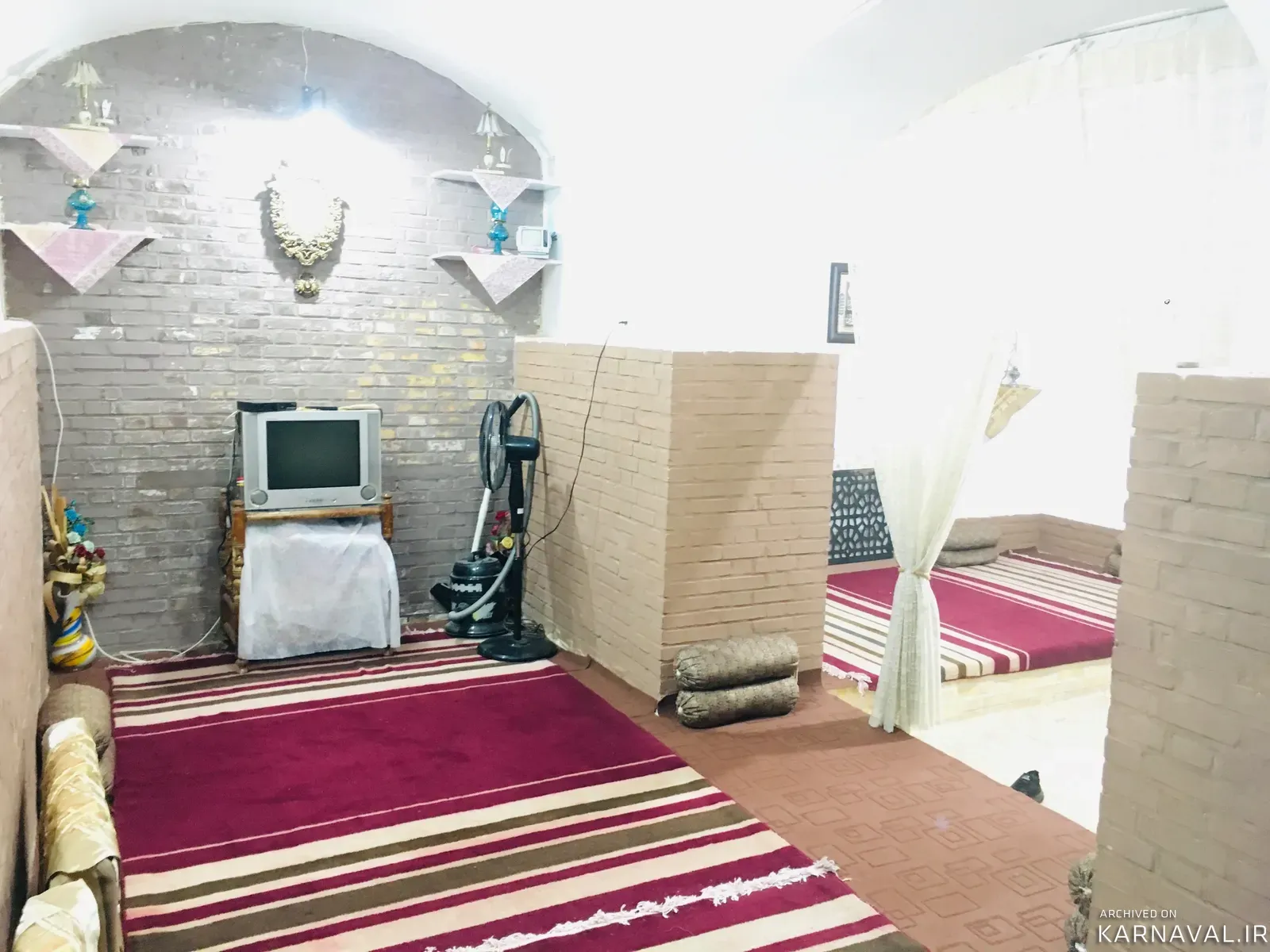 خانه مبله رزا  کاشان