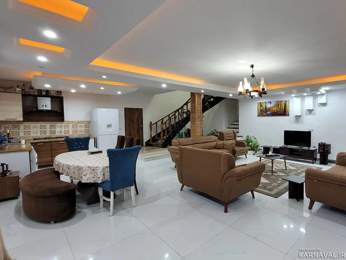 ویلا استخردار آبگرم روهام با جکوزی (۵ خواب)  چالوس