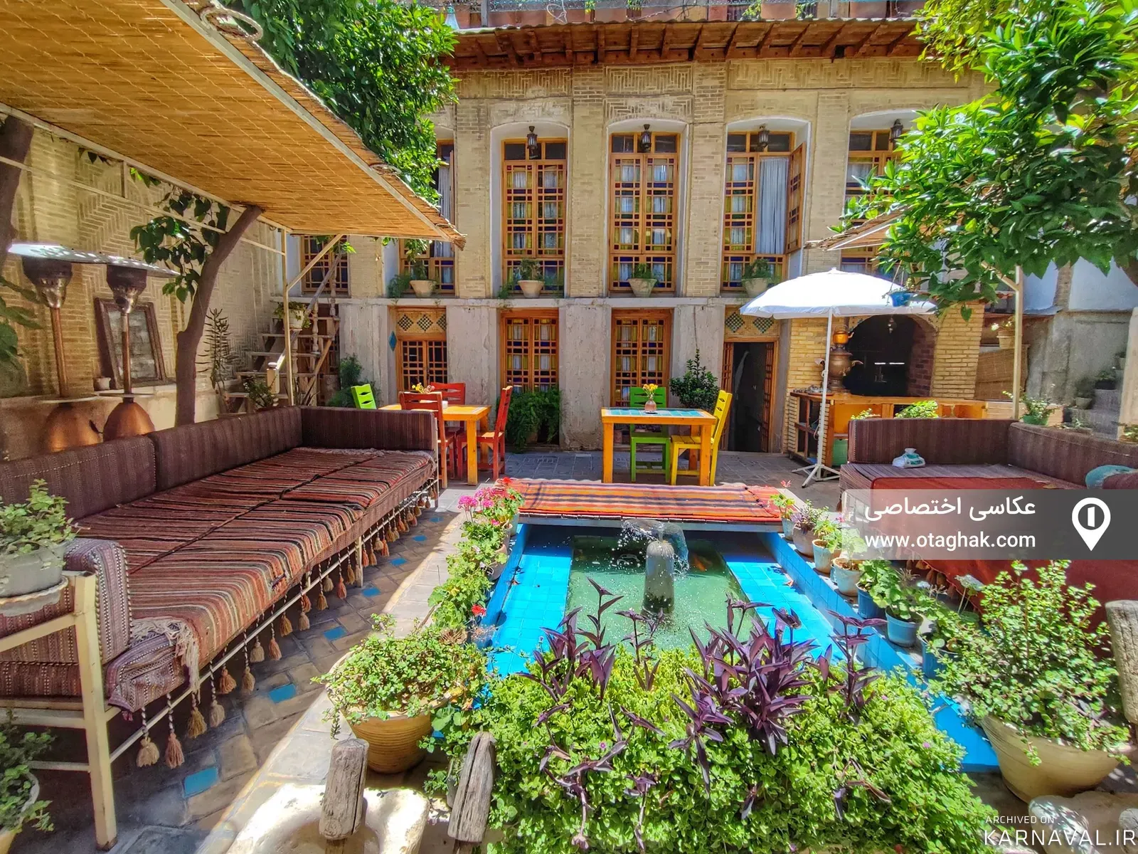 اقامتگاه بومگردی عمارت هفت رنگ (کل مشیر) شیراز اقامتگاه بومگردی عمارت هفت رنگ (کل مشیر) شیراز