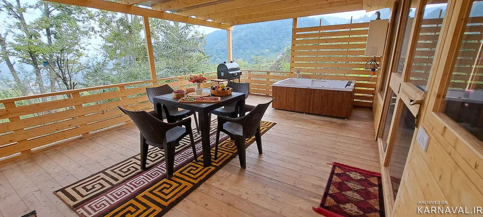 کلبه بلوط (۱) با جکوزی رامسر کلبه بلوط (۱) با جکوزی رامسر