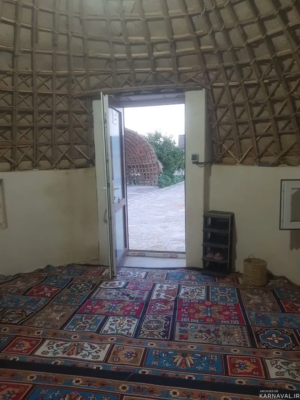 اقامتگاه بومگردی روژان (کپر آذزبایجان) در گلبهار چناران اقامتگاه بومگردی روژان (کپر آذزبایجان) در گلبهار چناران