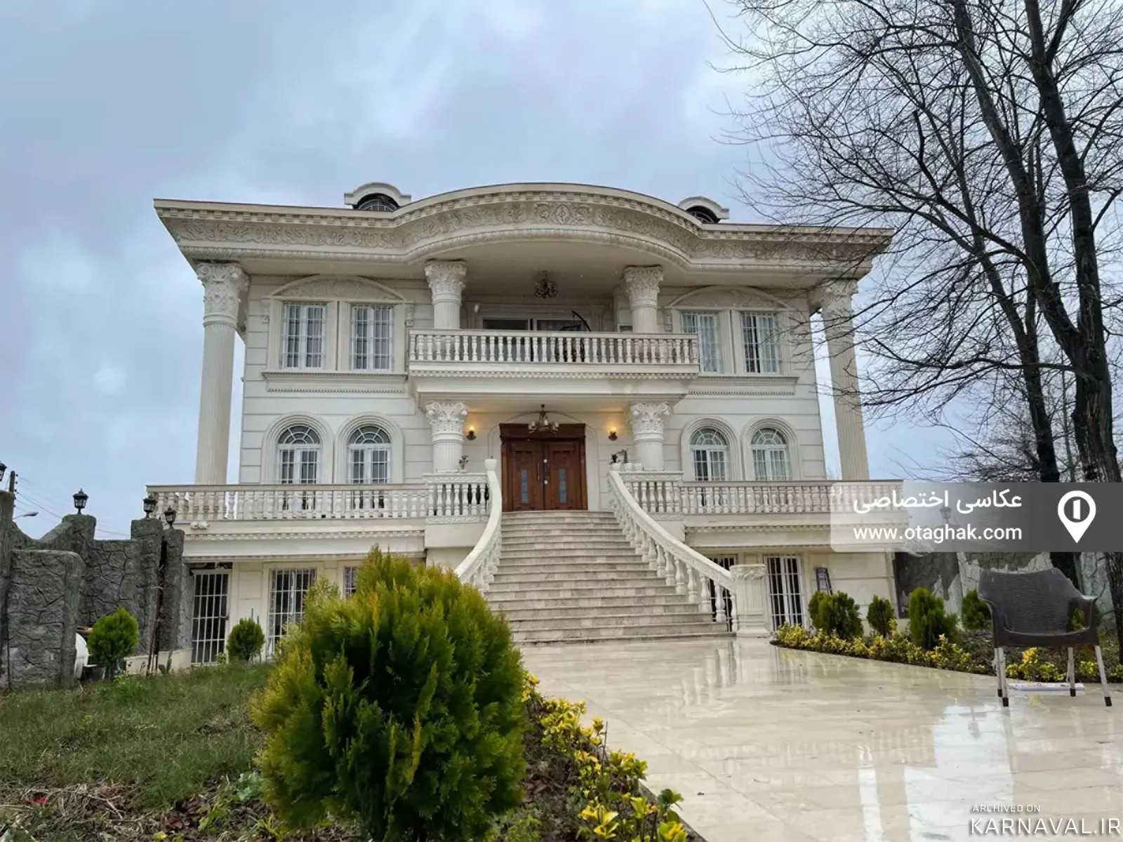 ویلا لوکس مدرن استخردار آبگرم عمارت مادر رامسر ویلا لوکس مدرن استخردار آبگرم عمارت مادر رامسر