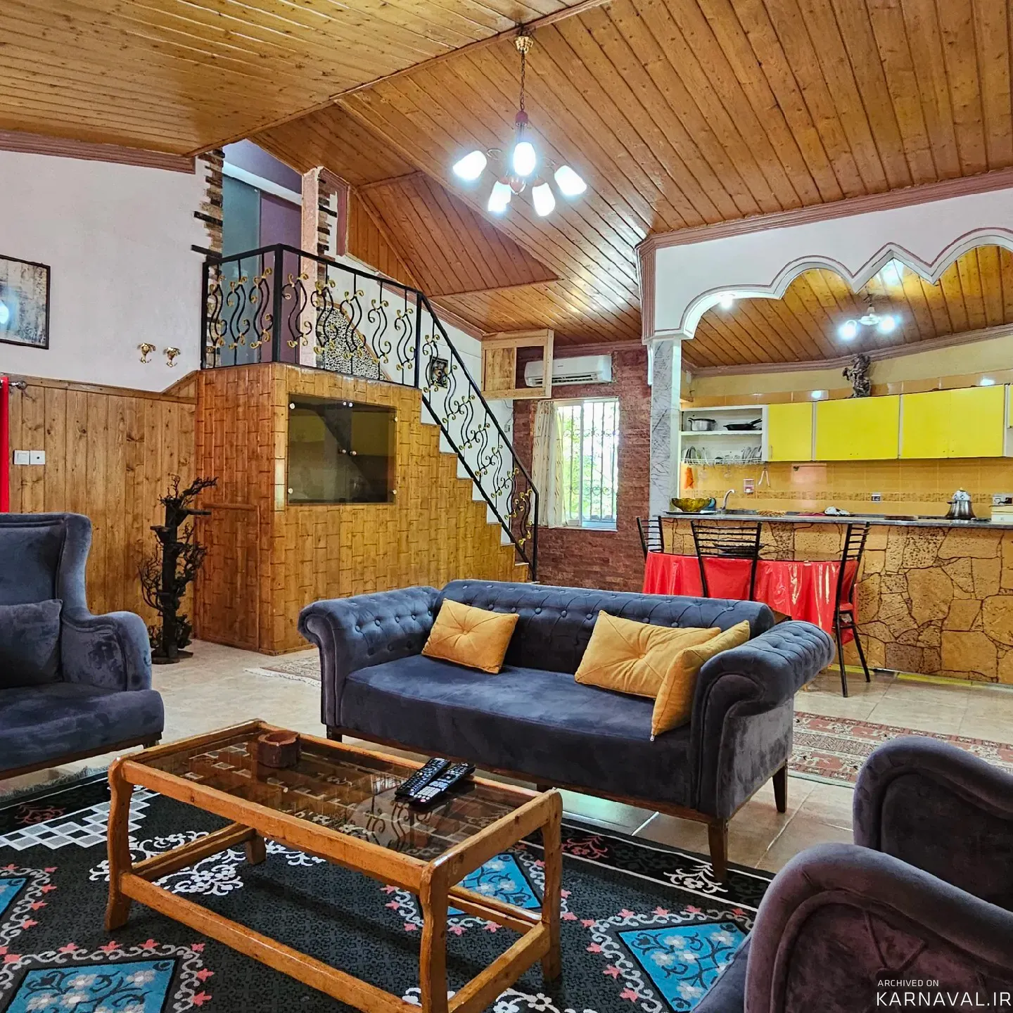 ویلا استخردار دوبلکس روزانه نوشهر