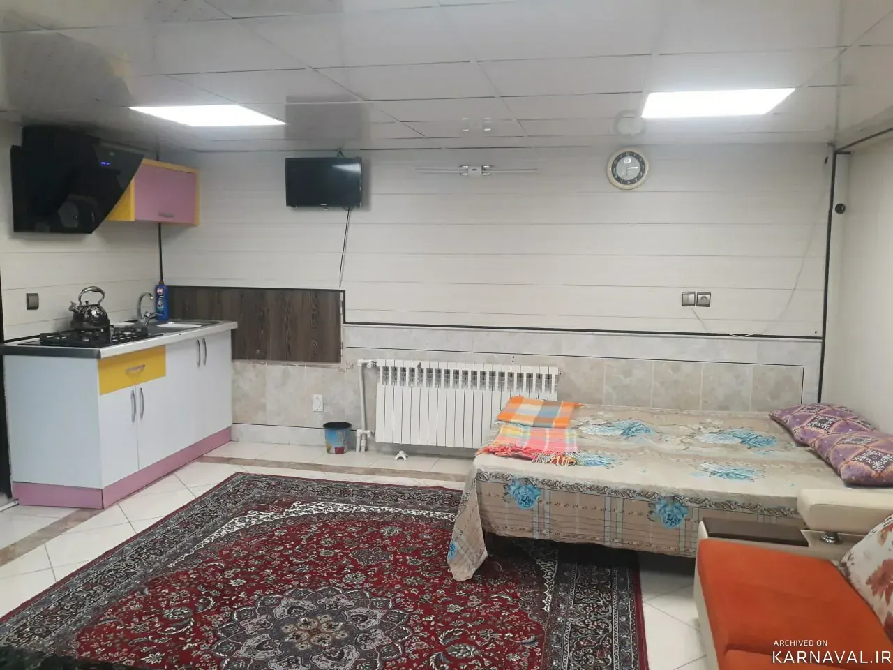 سوییت مبله مجلل(واحد ۶) کاشان