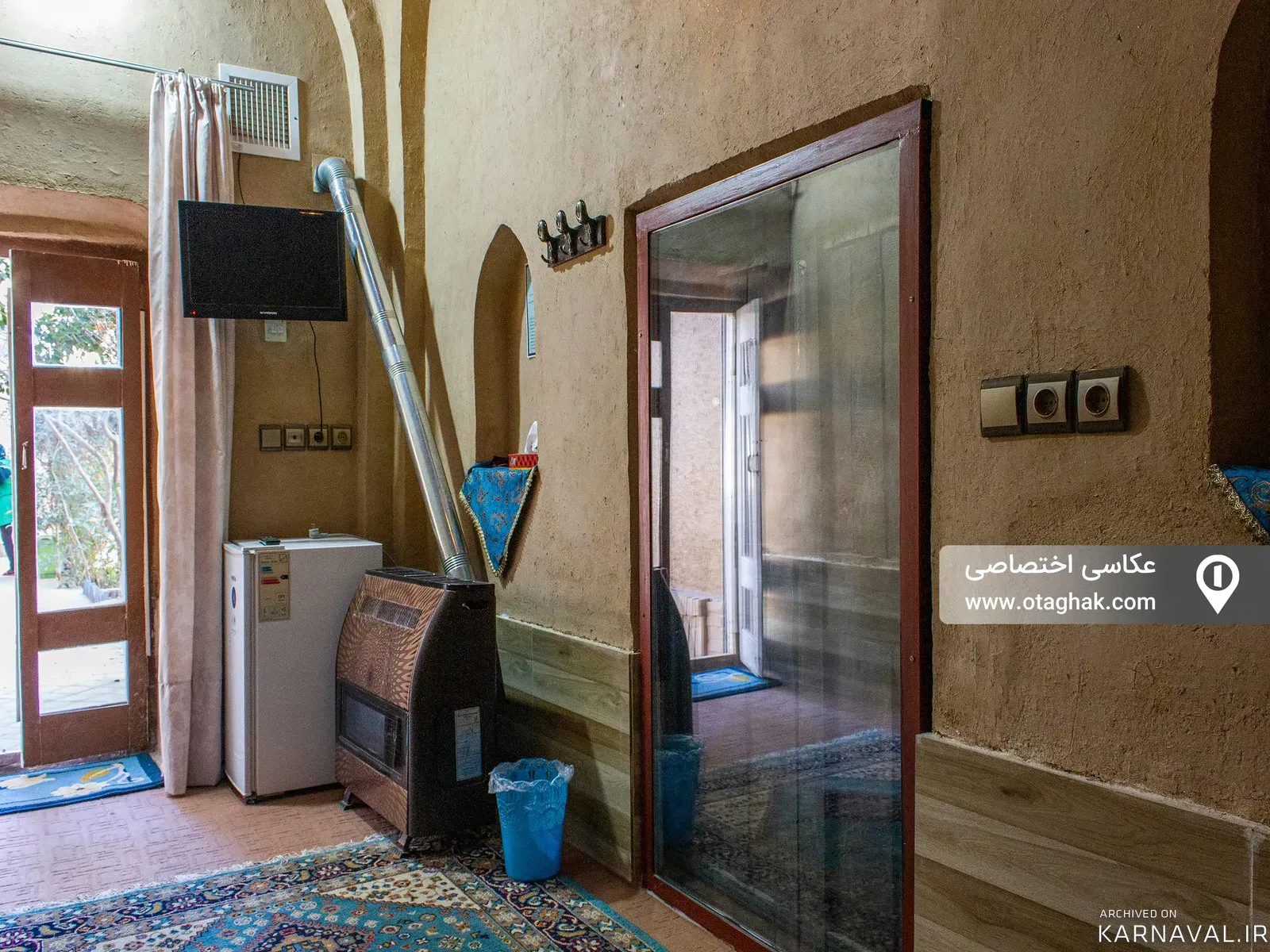 اقامتگاه بومگردی عمارت بانو (اتاق کاهگلی) یزد اقامتگاه بومگردی عمارت بانو (اتاق کاهگلی) یزد