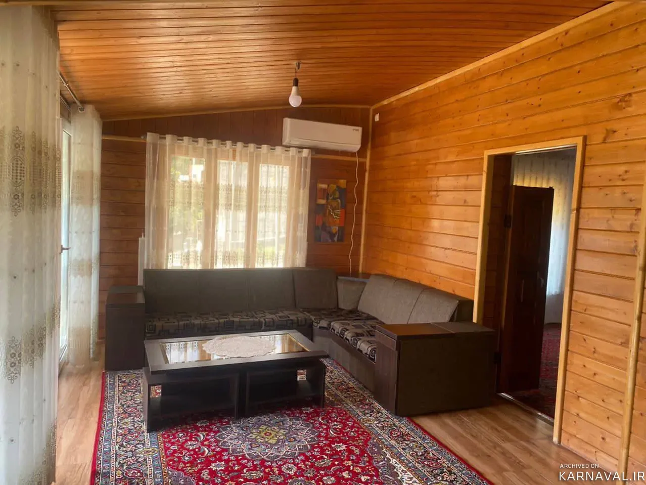 کلبه چوبی آرامش سوادکوه