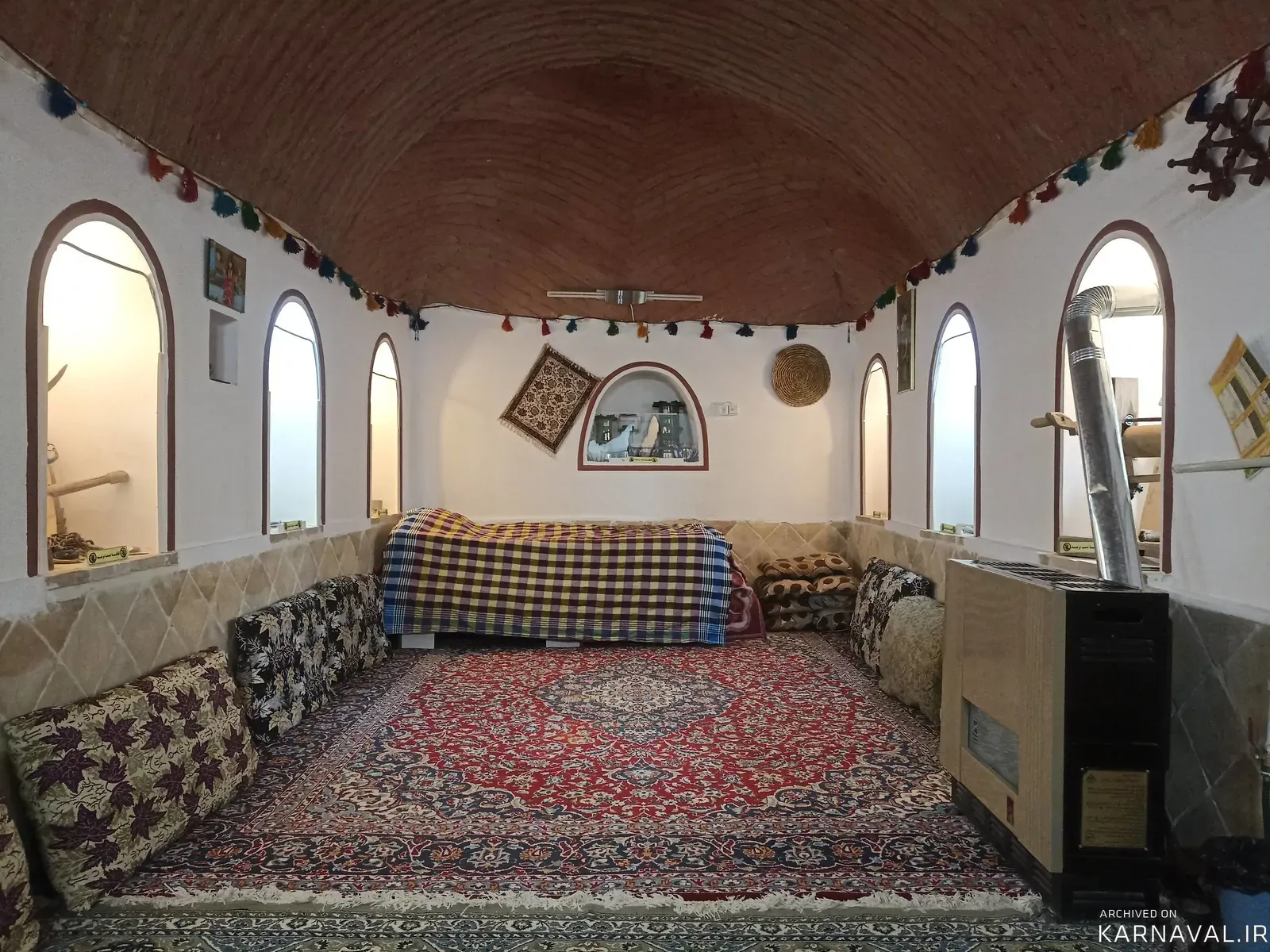 اقامتگاه بوم‌گردی اتاق (5 موزه) سرای کربلایی فریدون  گلپایگان