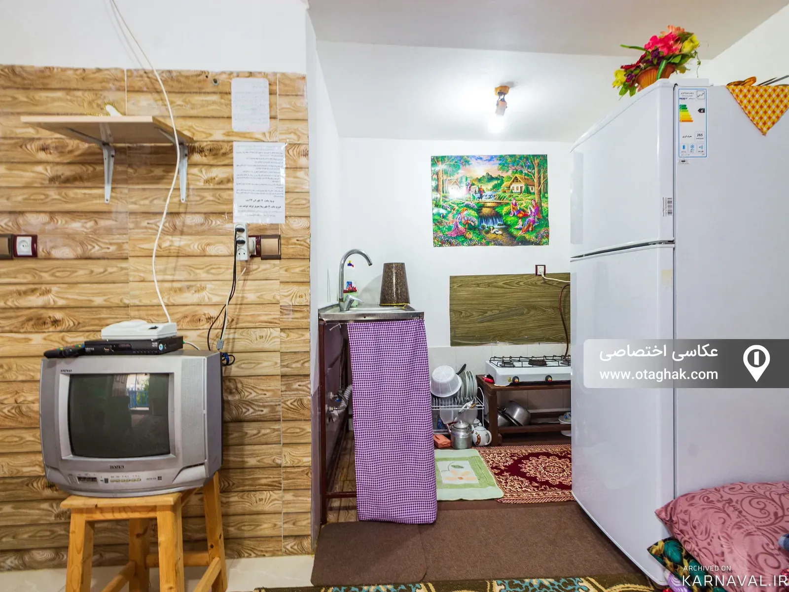 کلبه جنگلی سنتی فردین پیرهرات  اسالم