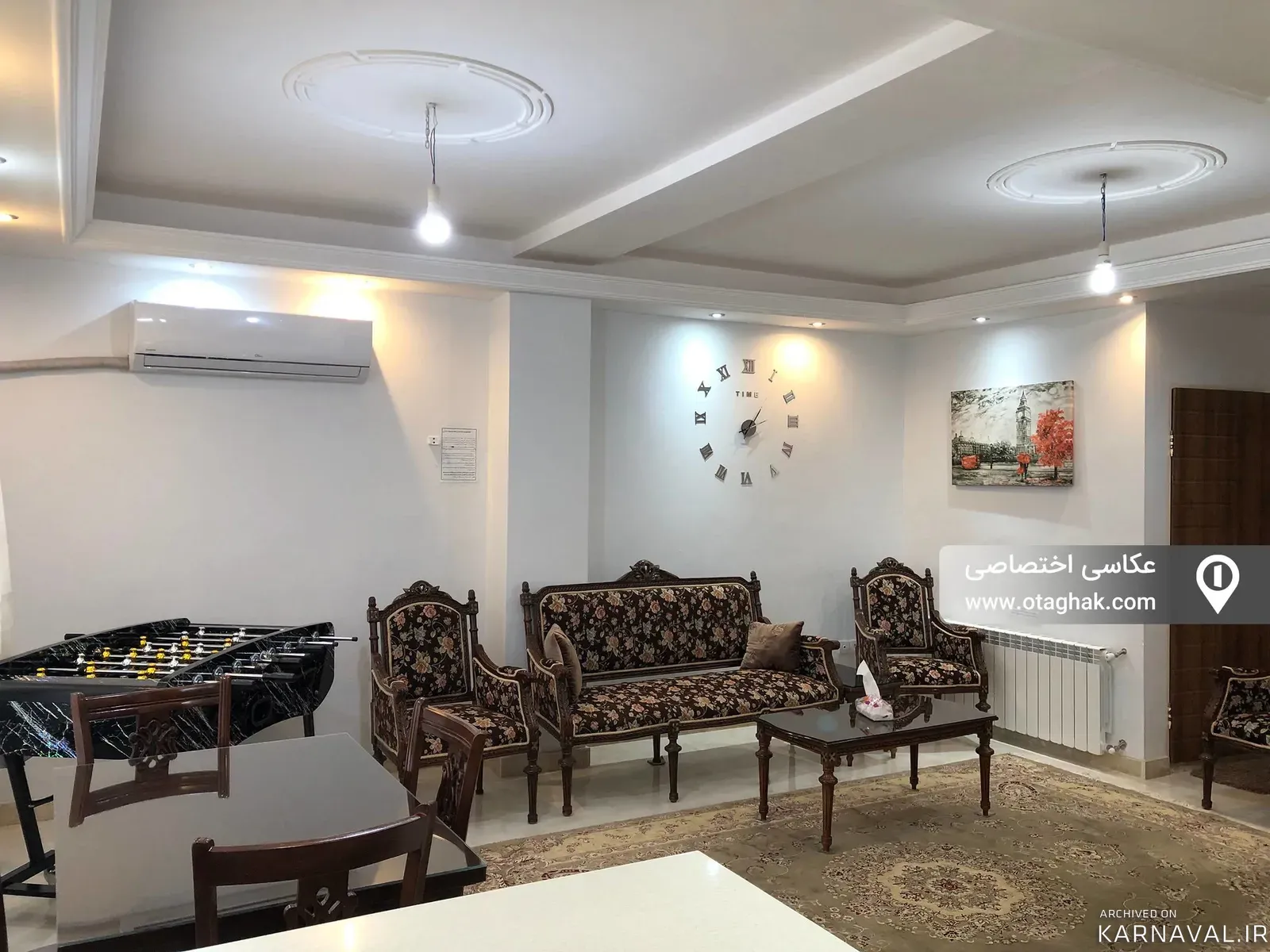 آپارتمان مبله لارونا با فوتبال دستی چالوس آپارتمان مبله لارونا با فوتبال دستی چالوس