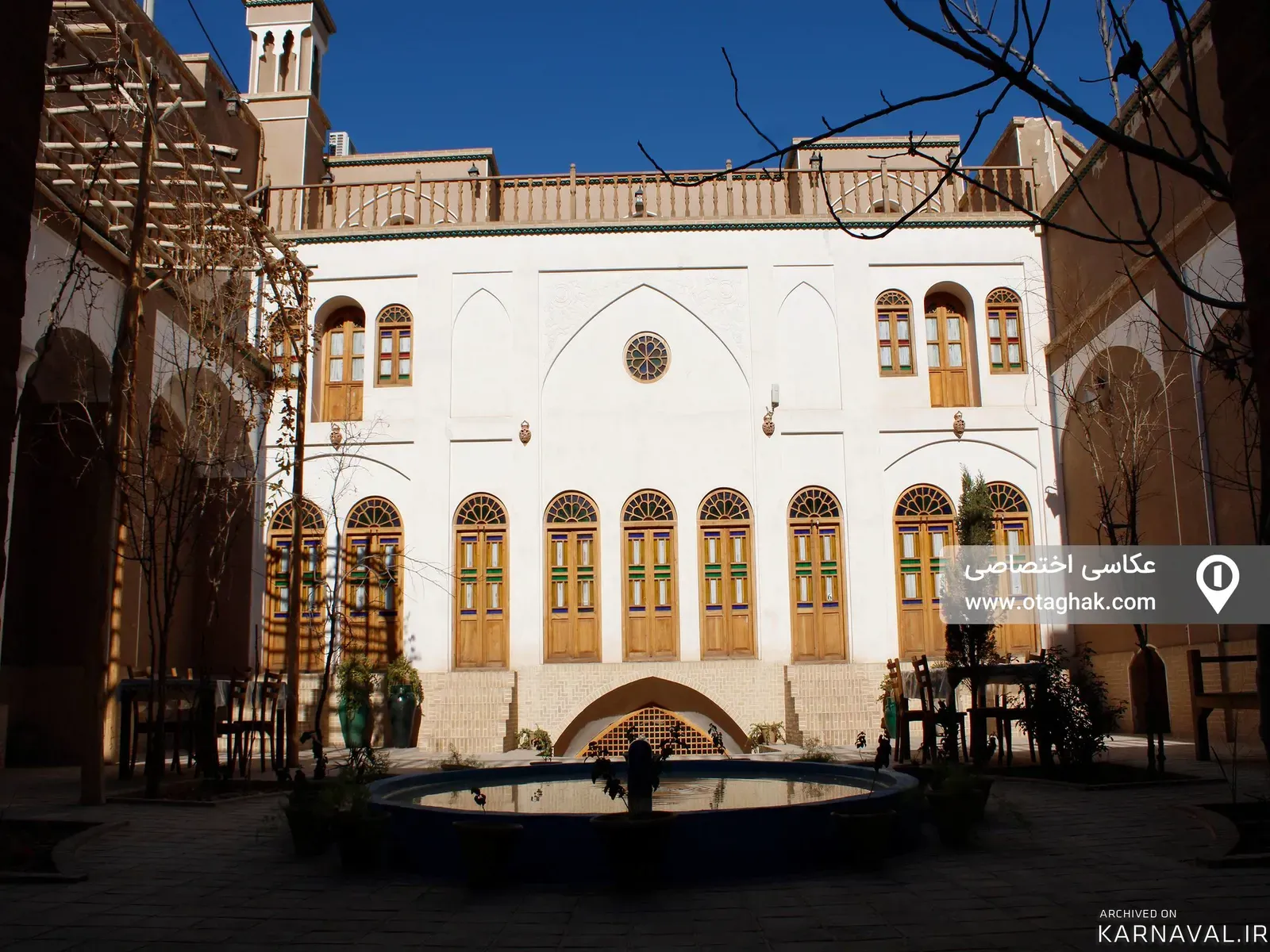 هتل سنتی خانه پارسی (سه تخته سرداب ۱) کاشان