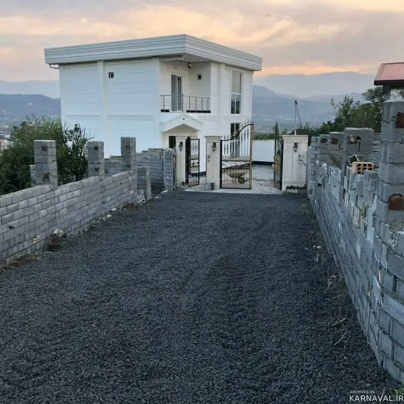 ویلا استخردار ۴فصل با فوتبال دستی رومی شیرگاه
