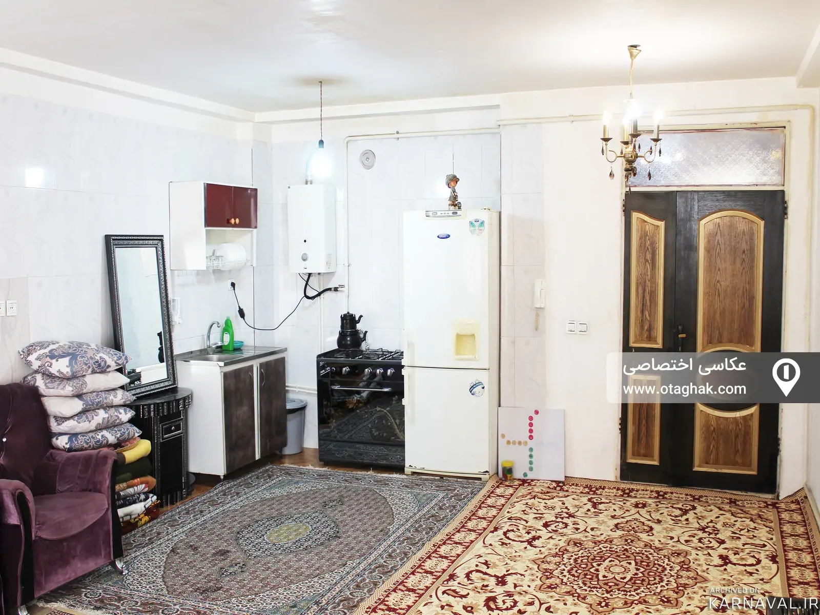 سوییت مبله شهرک ندرتی(طبقه همکف) اردبیل