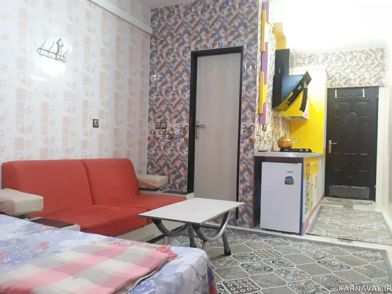 سوییت مبله مجلل(واحد ۵) کاشان