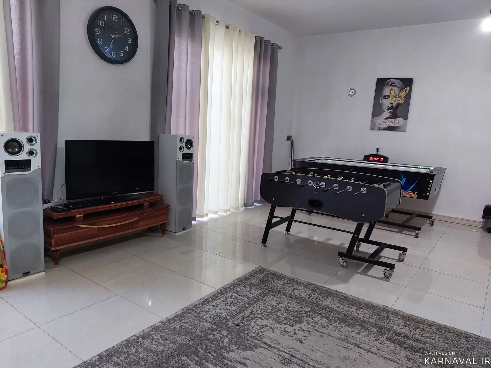 ویلا استخردار آبگرم چهارباغ با فوتبالدستی سهیلیه