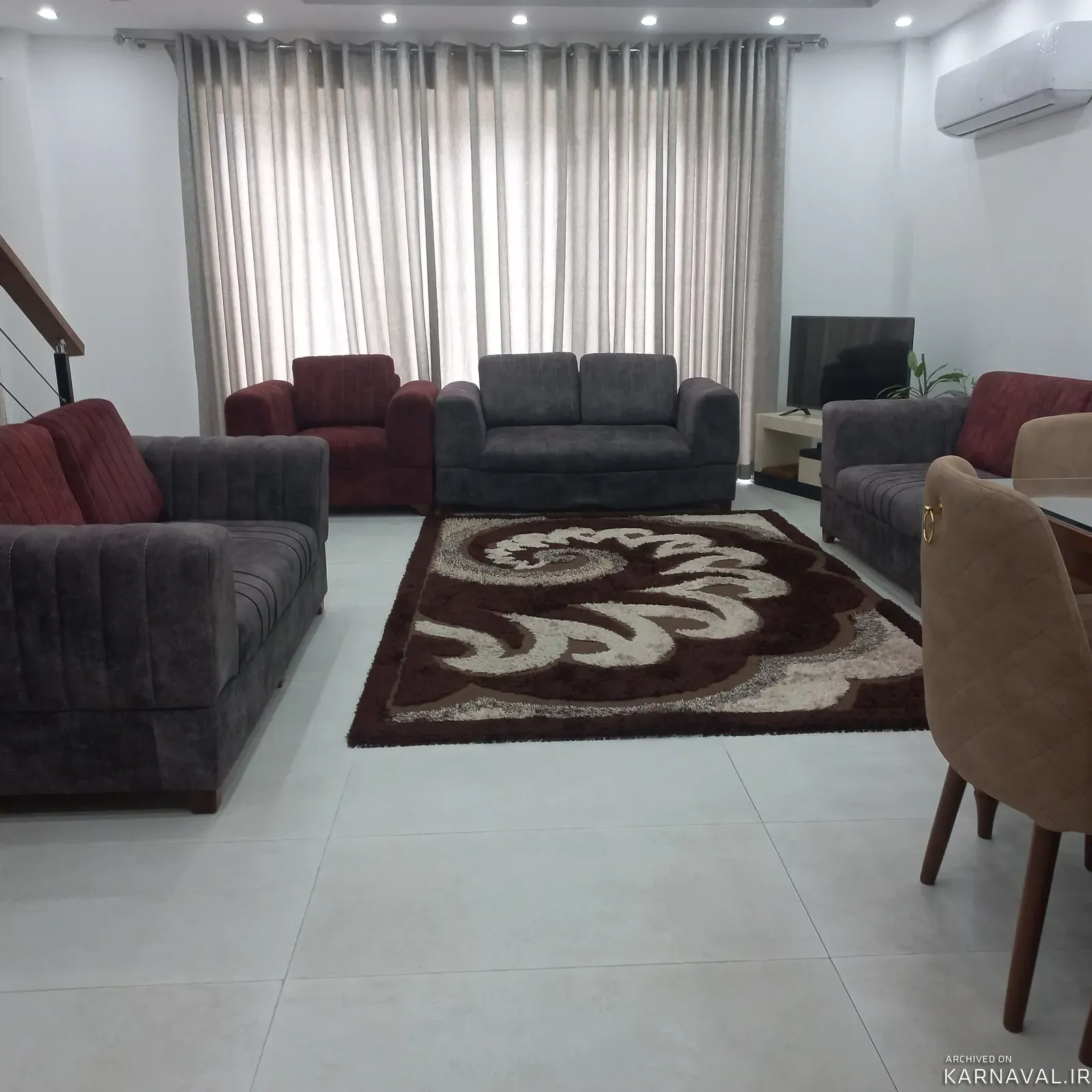 ویلا استخردار آبگرم رضا با فوتبال دستی ایزدشهر