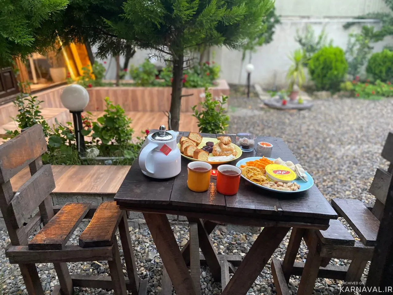 کلبه سوئیسی اردیبهشت با جکوزی سوادکوه