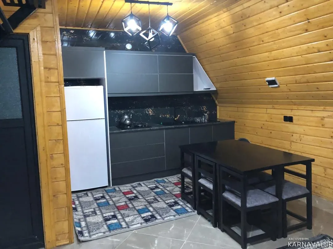 کلبه سوئیسی باباخان با جکوزی ماسال کلبه سوئیسی باباخان با جکوزی ماسال