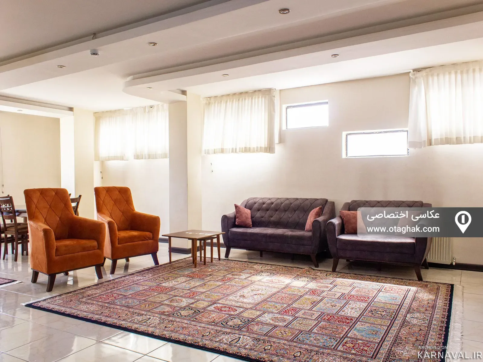 آپارتمان مبله چهار باغ عباسی (واحد 7) اصفهان