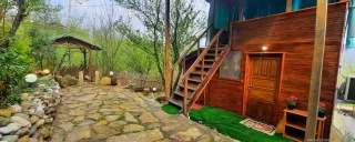 کلبه چوبی درختی صنوبر سوادکوه کلبه چوبی درختی صنوبر سوادکوه