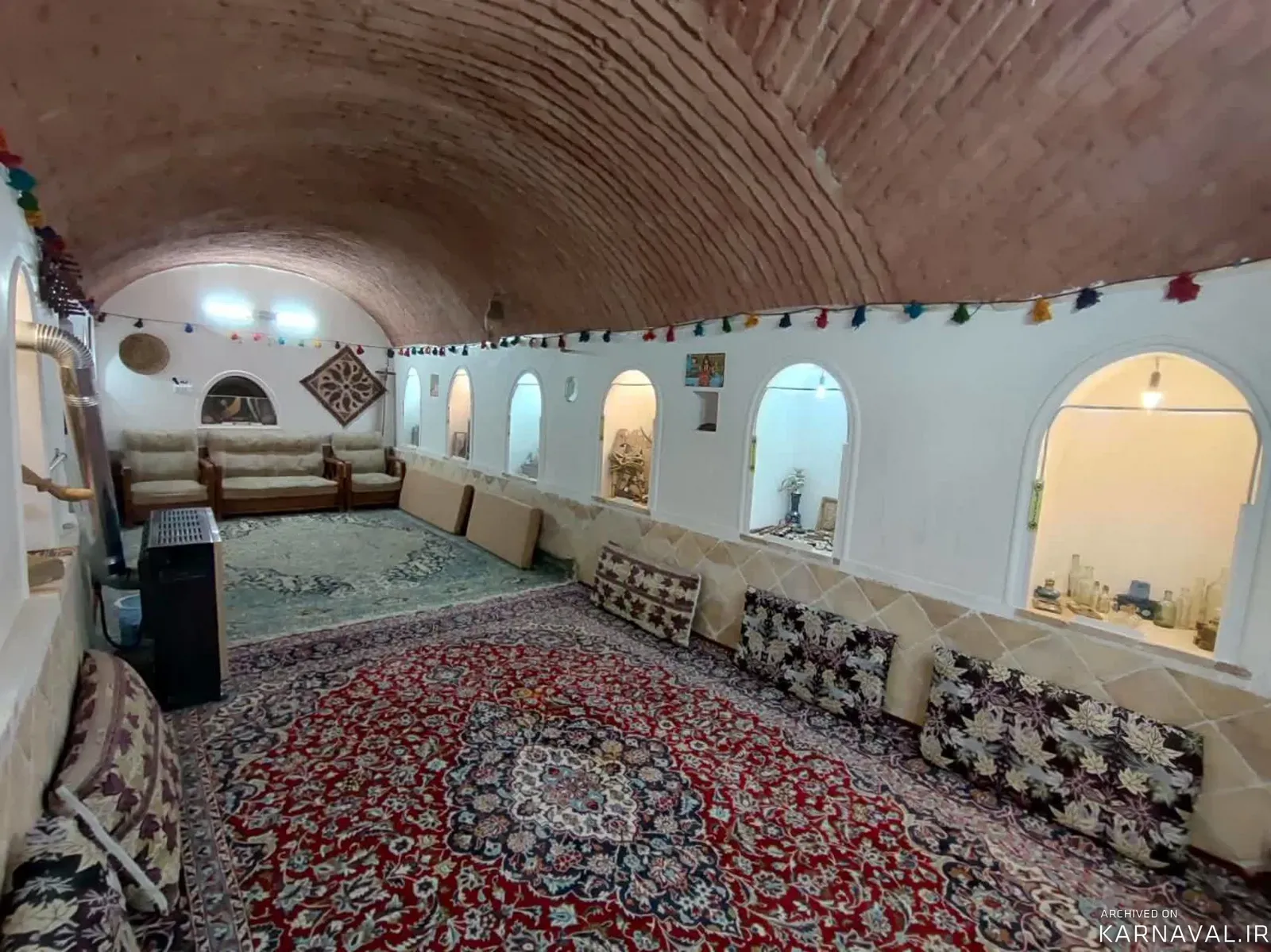 اقامتگاه بومگردی اتاق (5 موزه) سرای کربلایی فریدون گلپایگان اقامتگاه بومگردی اتاق (5 موزه) سرای کربلایی فریدون گلپایگان