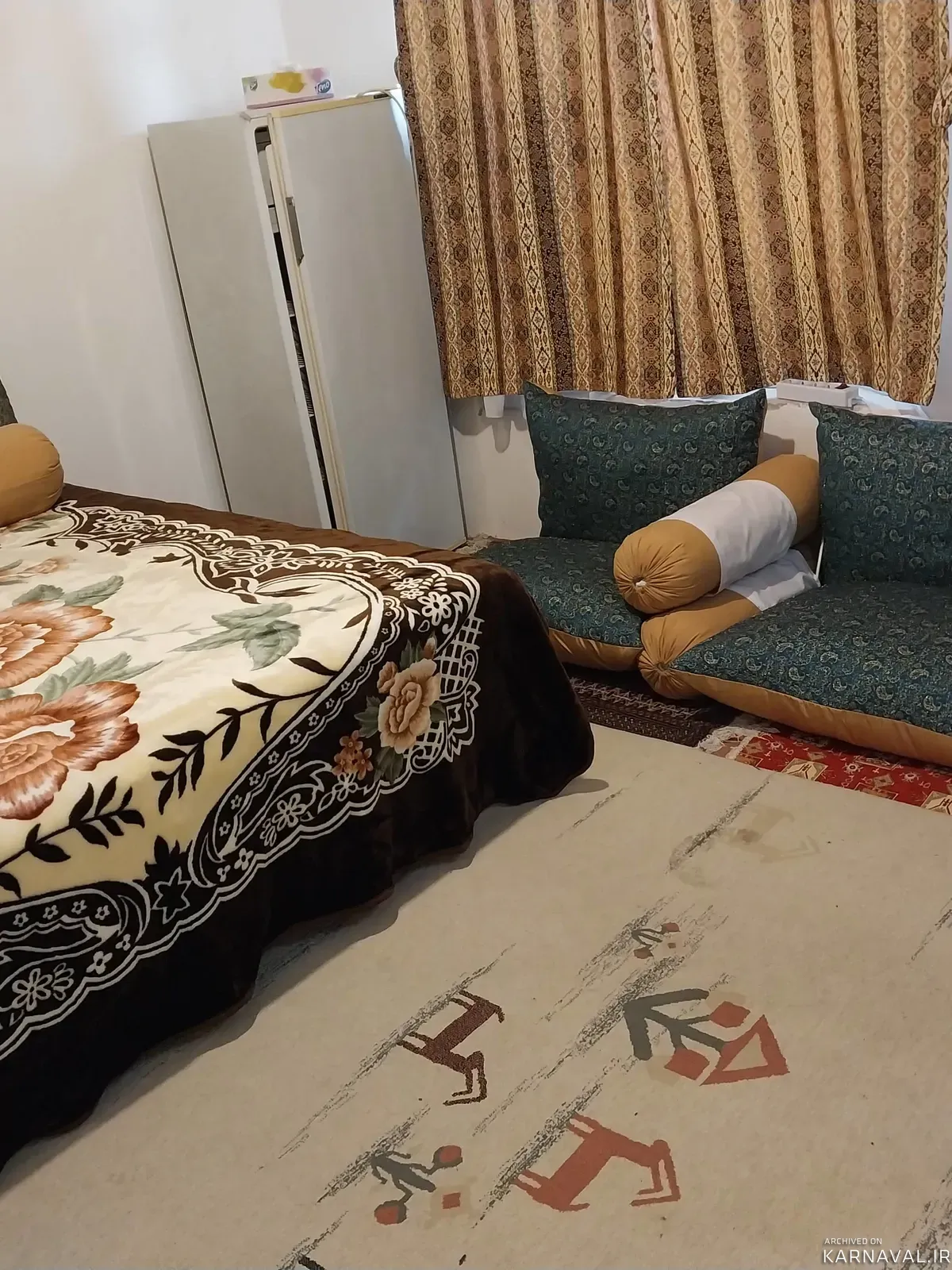 اقامتگاه بوم‌گردی سرای مهرآفرین روستای مرق (اتاق ۳) نیاسر