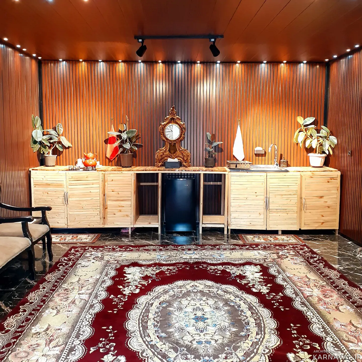 کلبه چوبی جکوزی دار رز (۲) شیرگاه کلبه چوبی جکوزی دار رز (۲) شیرگاه