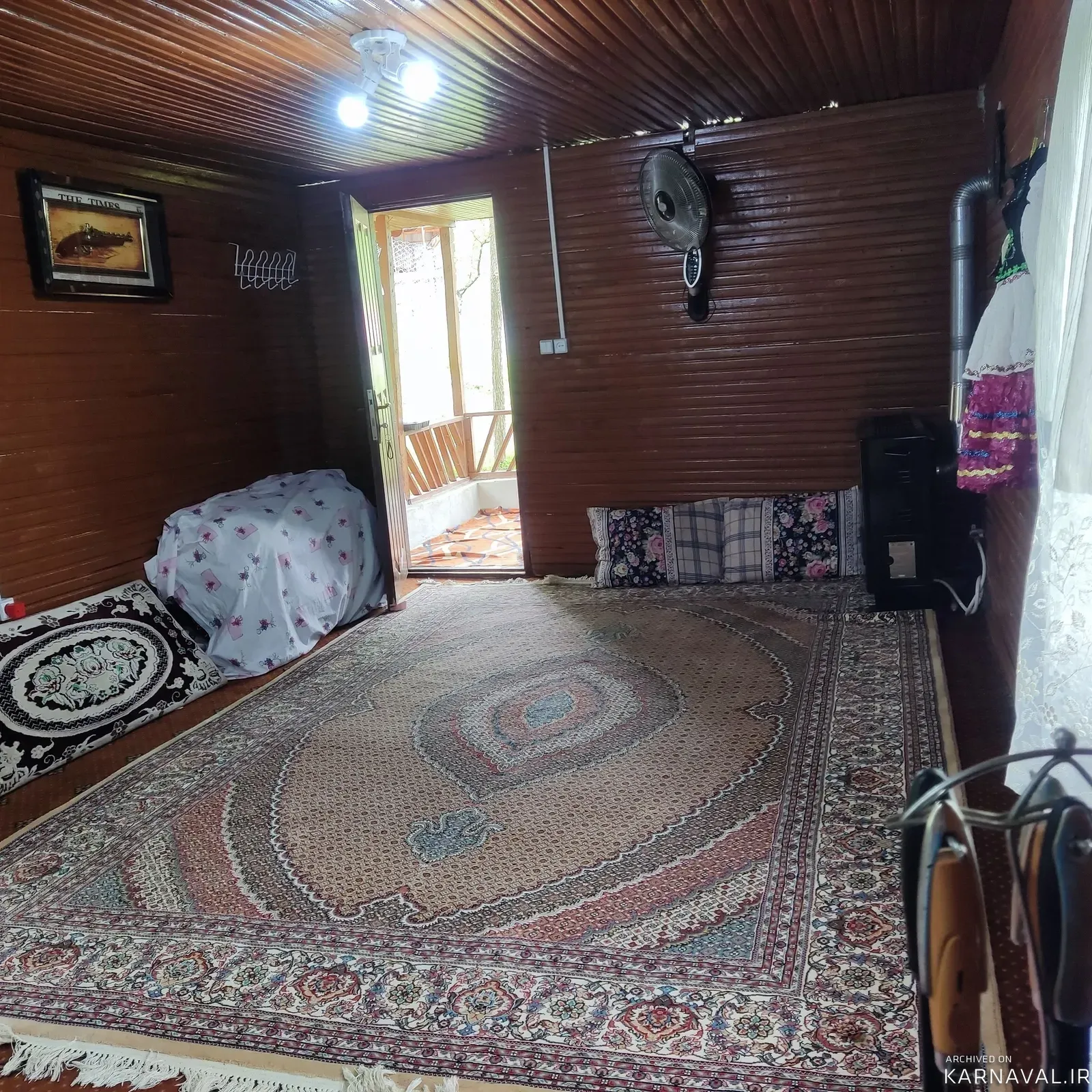 کلبه چوبی آرامش ماسال