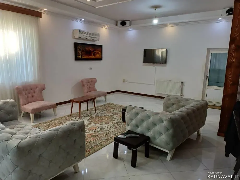 ویلا استخردار آبگرم سلمانی با فوتبال دستی ساری