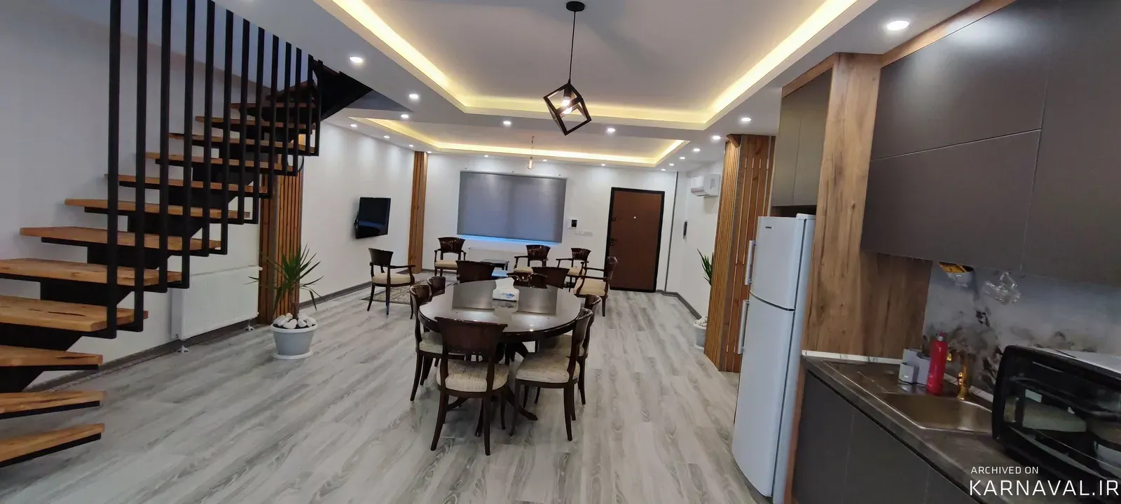 ویلا استخردار آبگرم صدف (۱) مهندس رسا با ایرهاکی و فوتبال دستی نوشهر